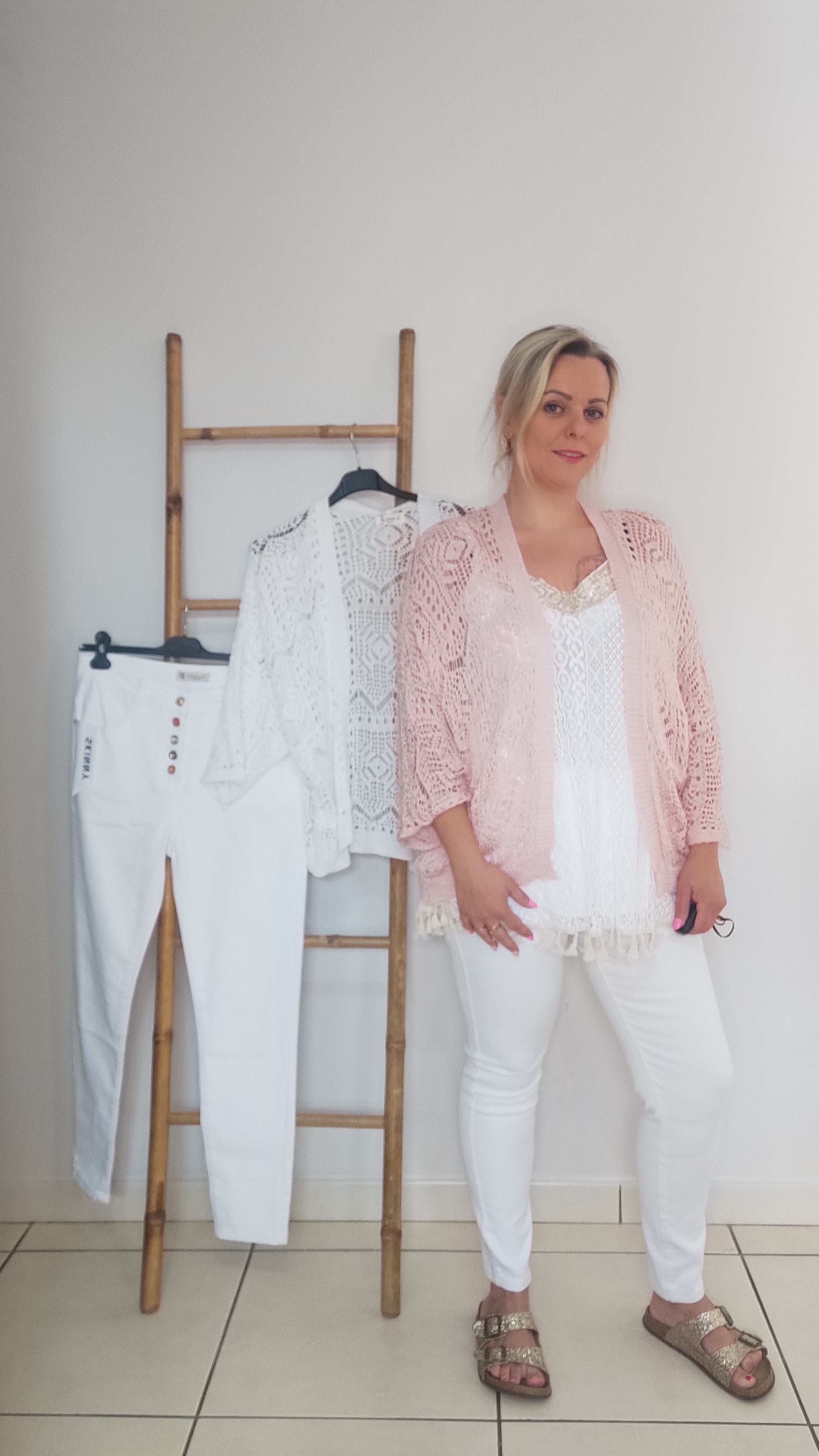 Gilet cardigan crochet