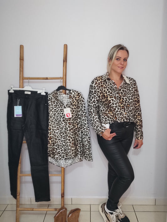 Pantalon huilé doublure molletonné