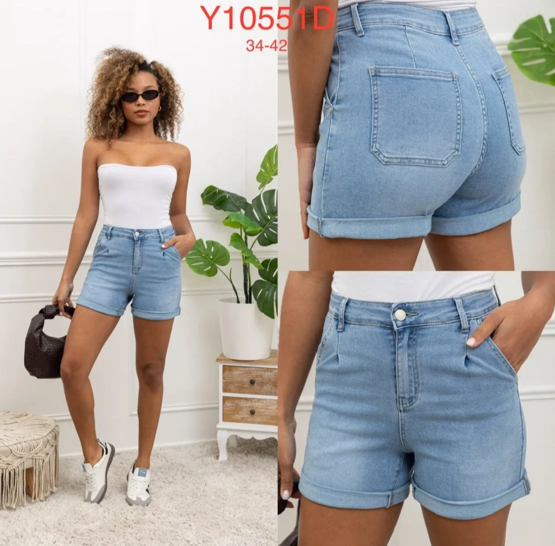 Short en jean