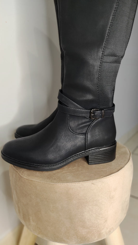 Bottes cavalières noires