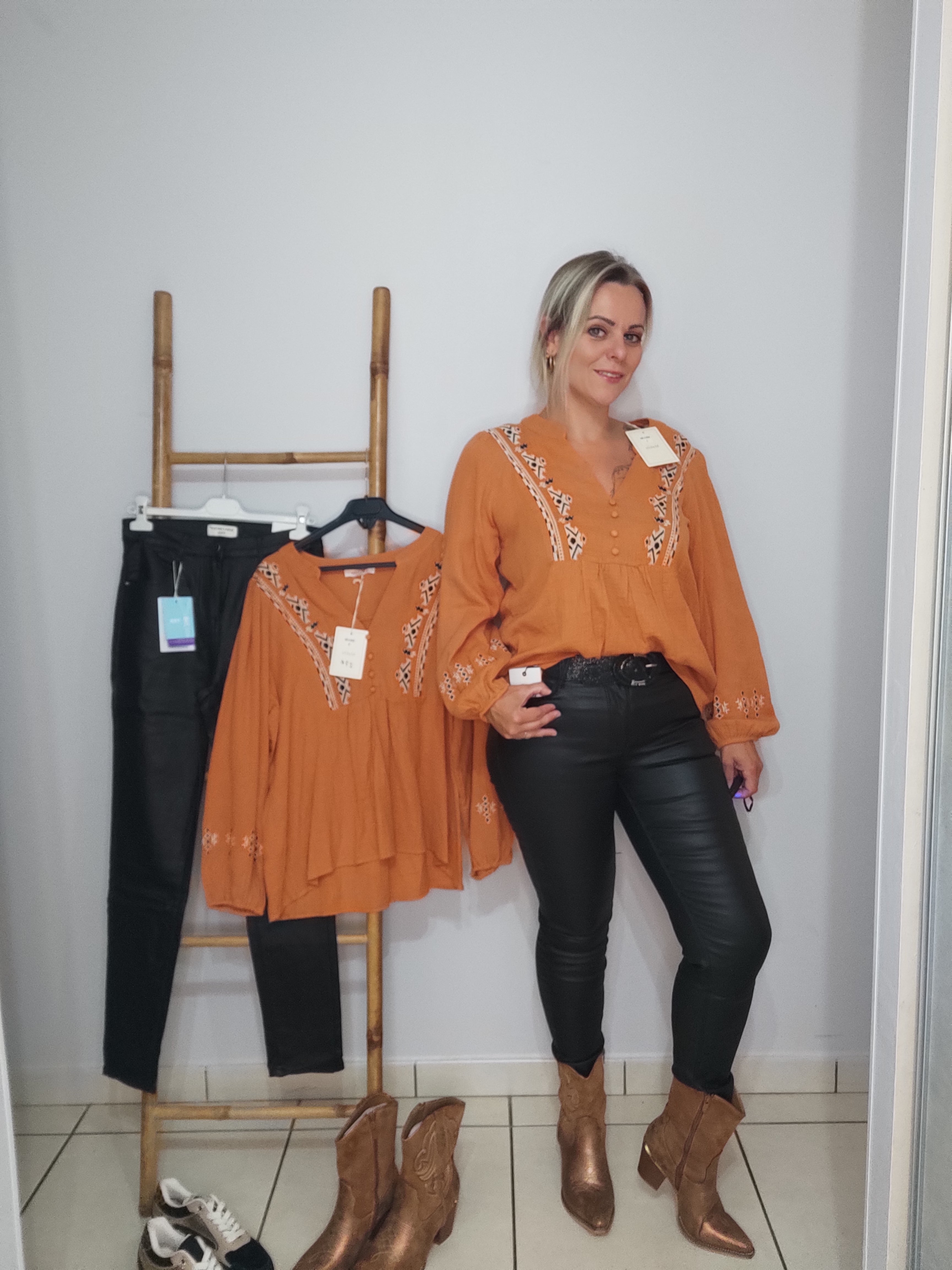 Pantalon huilé doublure molletonné