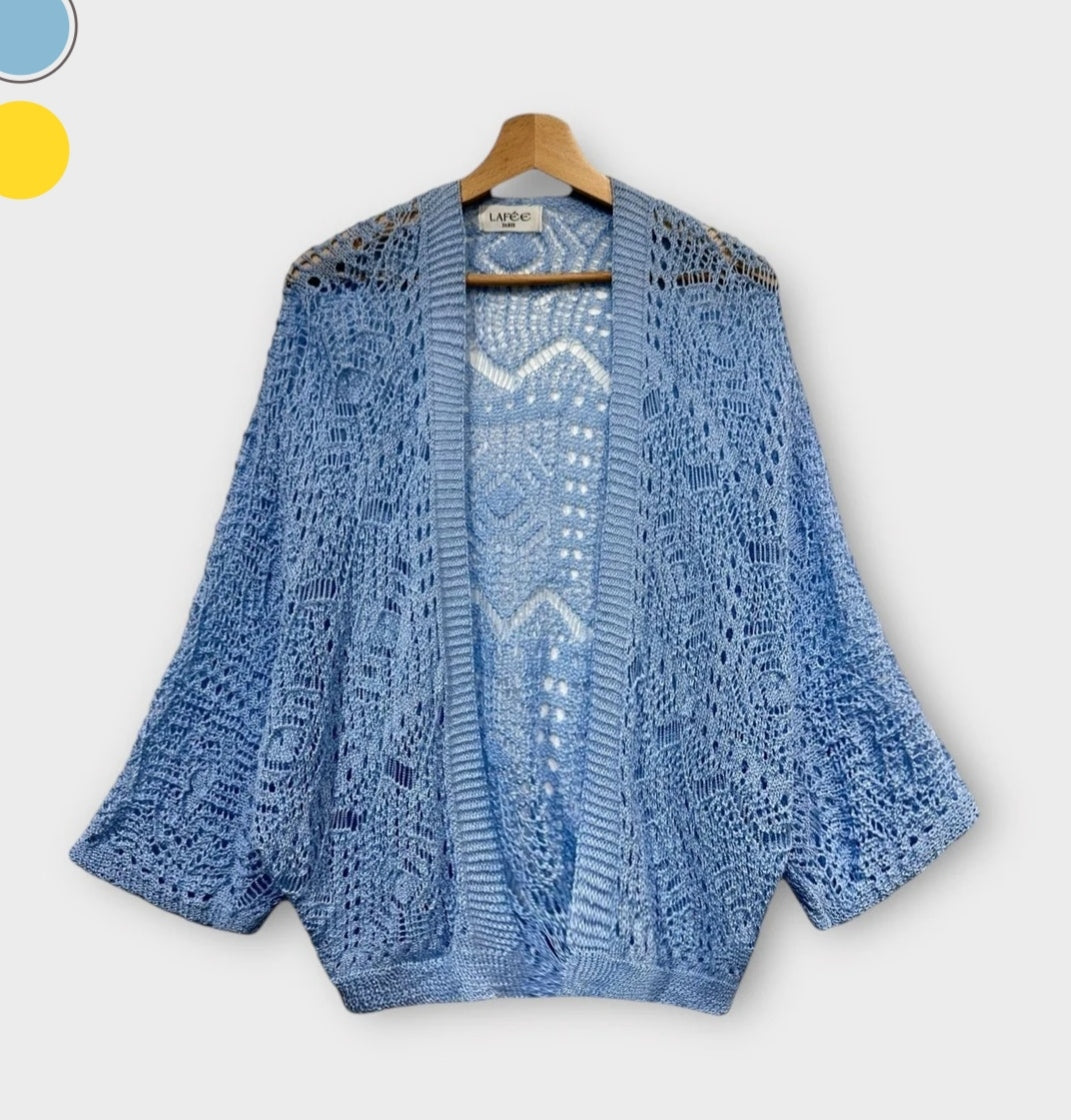 Gilet cardigan crochet