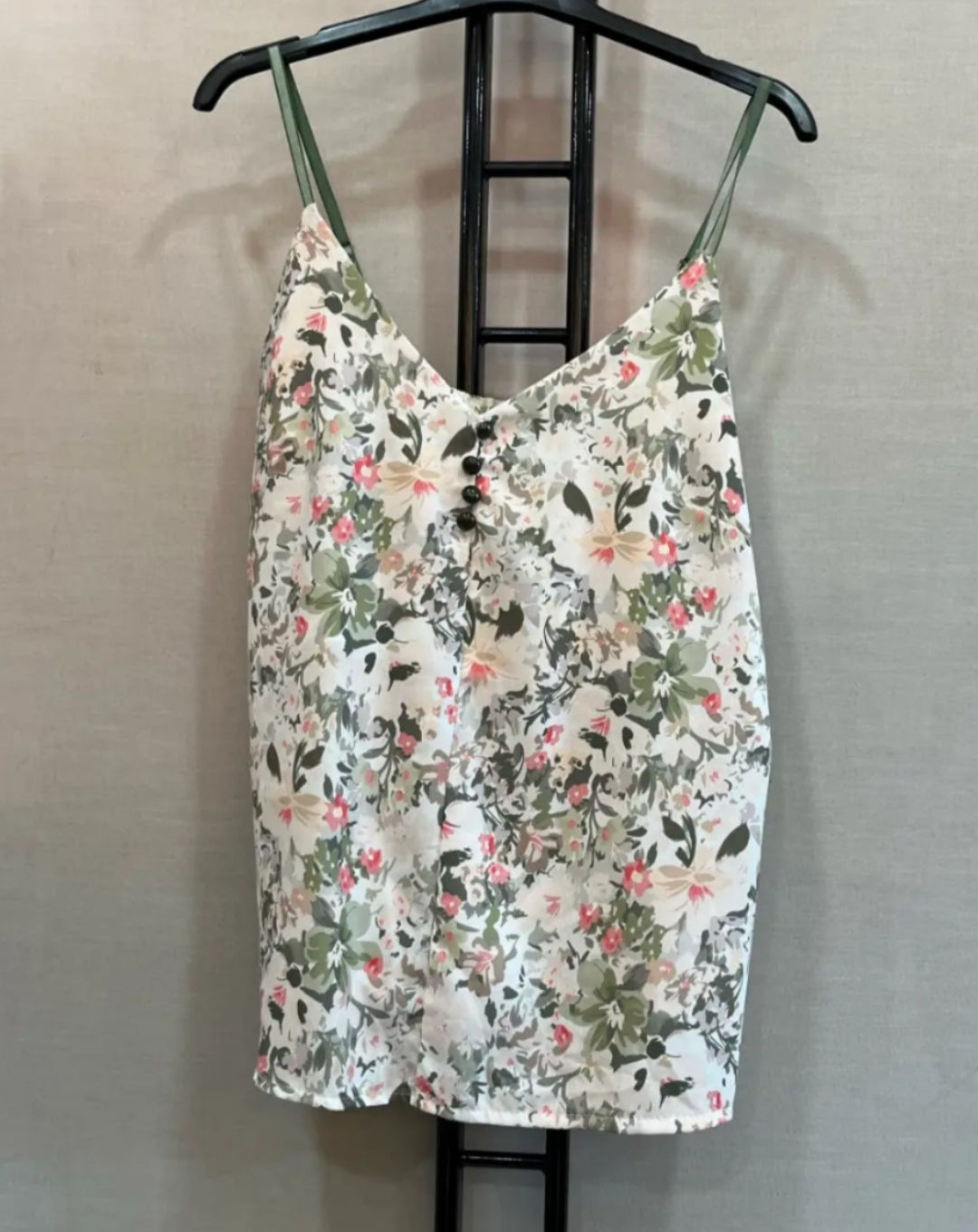 Top vert grande taille